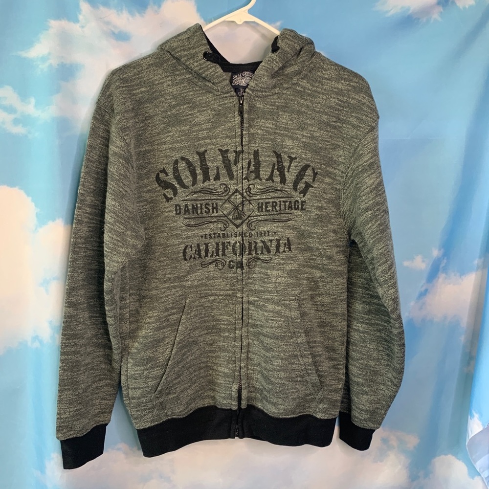 Salt Creek- Gray Long Sleeve Jacket size Small